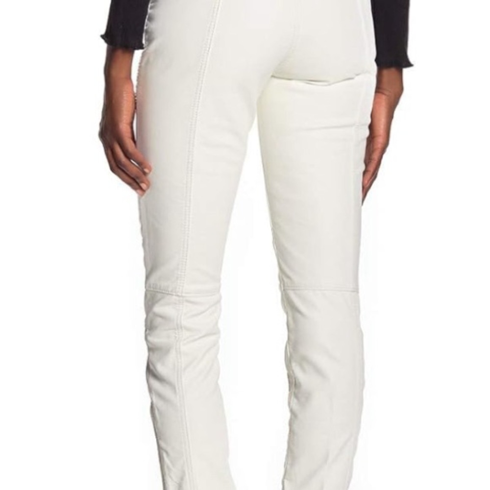 NWT Free People Faux Leather Pants - Picture 3 of 7